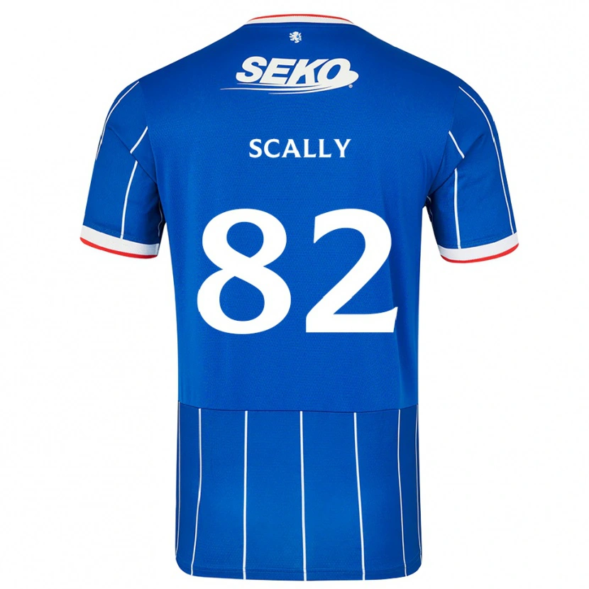 Danxen Herren Ashton Scally #82 Rot Blau Weiß Heimtrikot Trikot 2026/27 T-Shirt Österreich