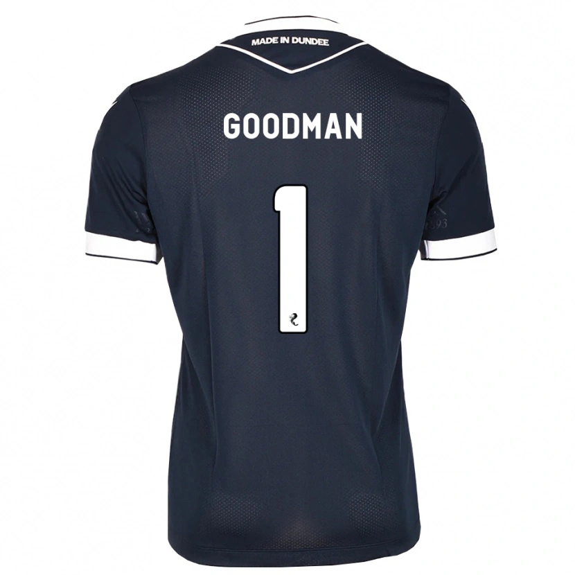 Danxen Herren Owen Goodman #1 Mitternachtsblau Weiß Heimtrikot Trikot 2026/27 T-Shirt Österreich
