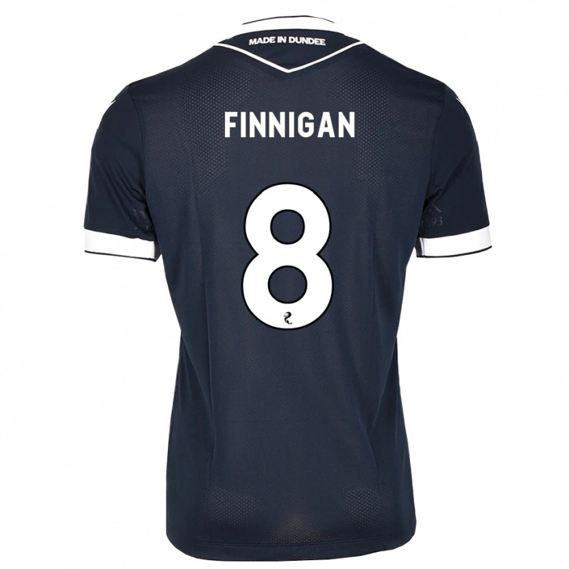 Danxen Herren Ryan Finnigan #8 Mitternachtsblau Weiß Heimtrikot Trikot 2026/27 T-Shirt Österreich