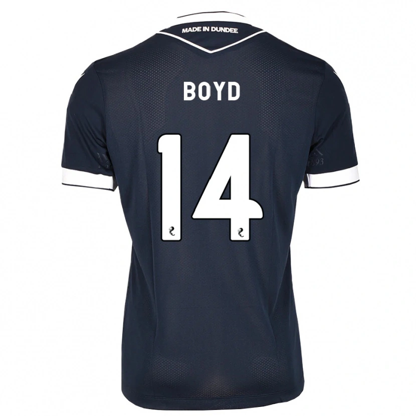 Danxen Herren Travis Boyd #14 Mitternachtsblau Weiß Heimtrikot Trikot 2026/27 T-Shirt Österreich