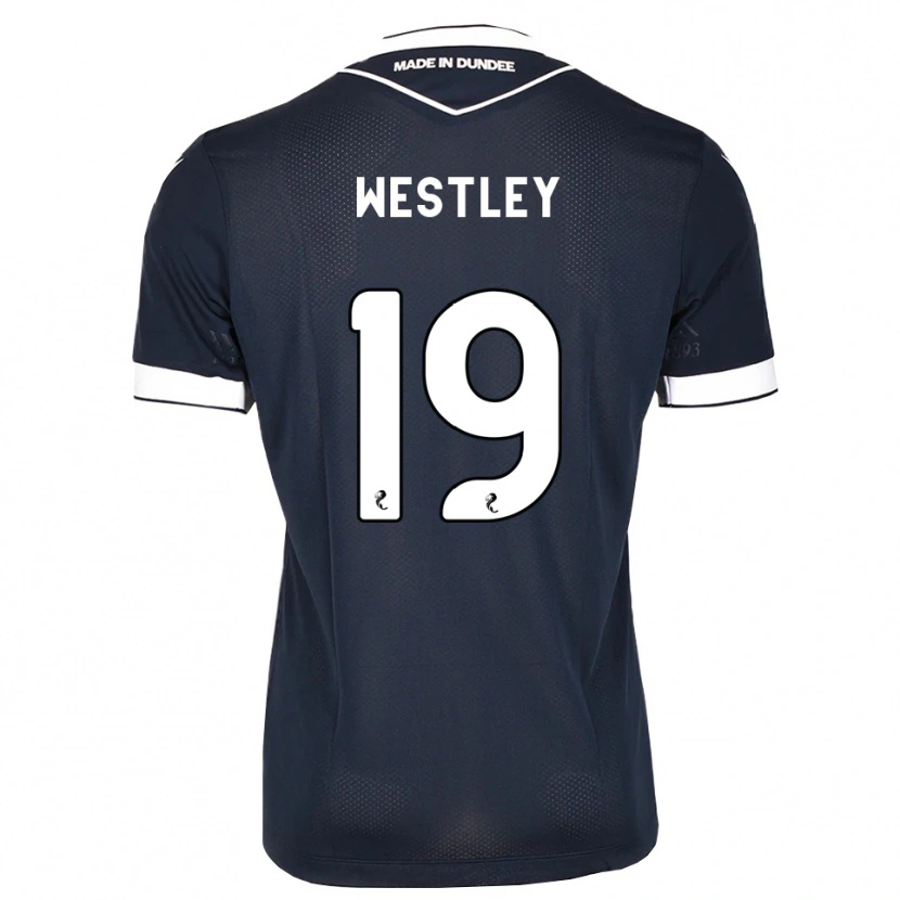 Danxen Herren Joe Westley #19 Mitternachtsblau Weiß Heimtrikot Trikot 2026/27 T-Shirt Österreich