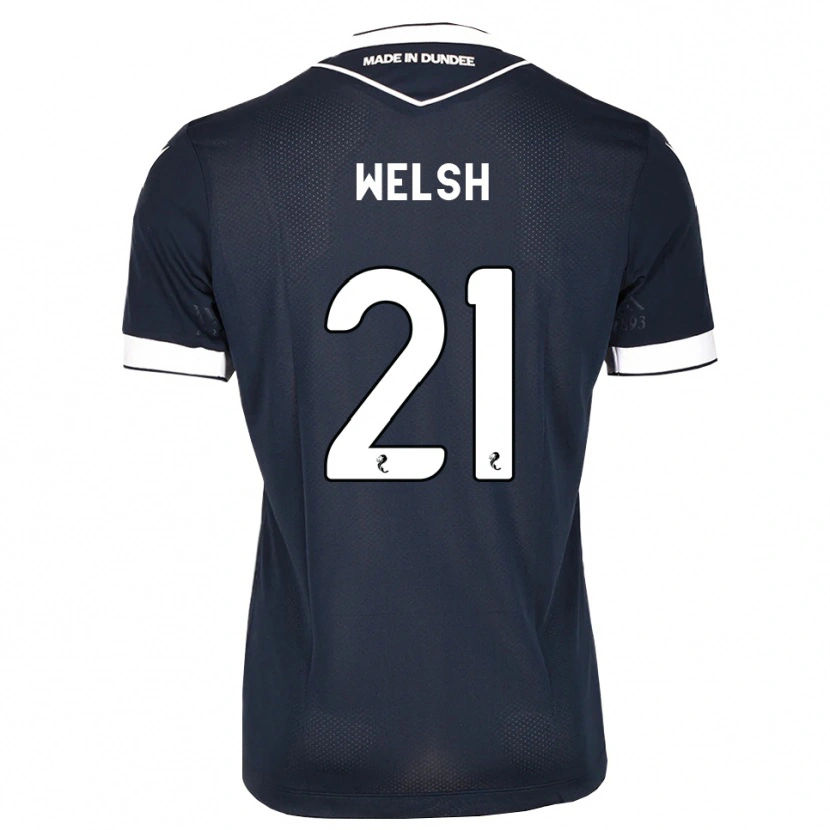 Danxen Herren Tom Welsh #21 Mitternachtsblau Weiß Heimtrikot Trikot 2026/27 T-Shirt Österreich