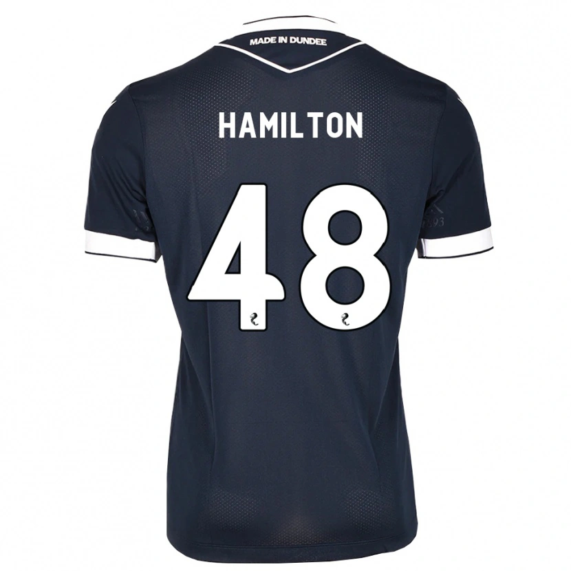 Danxen Herren Ethan Hamilton #48 Mitternachtsblau Weiß Heimtrikot Trikot 2026/27 T-Shirt Österreich