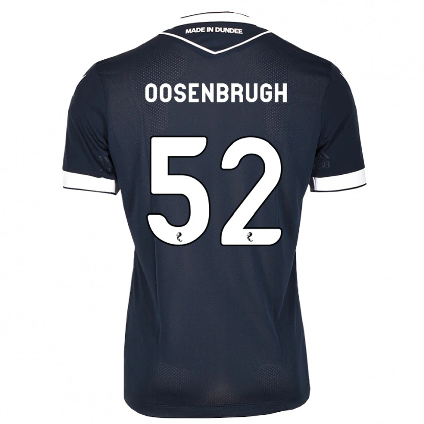Danxen Herren Charley Oosenbrugh #52 Mitternachtsblau Weiß Heimtrikot Trikot 2026/27 T-Shirt Österreich
