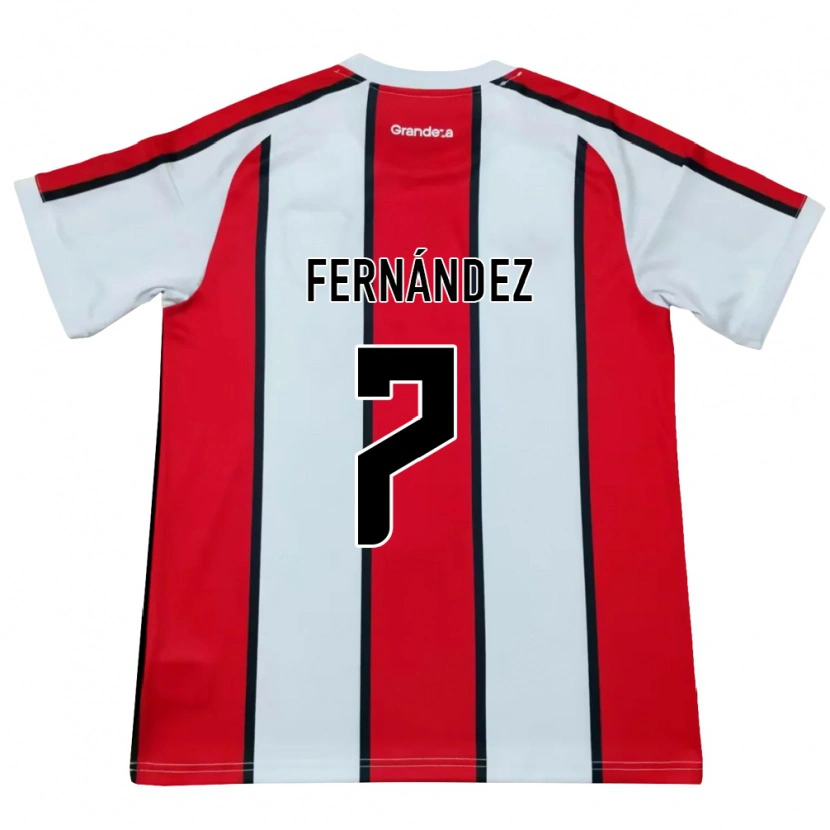 Danxen Herren Román Fernández #7 Weiß Rot Schwarz Auswärtstrikot Trikot 2026/27 T-Shirt Österreich