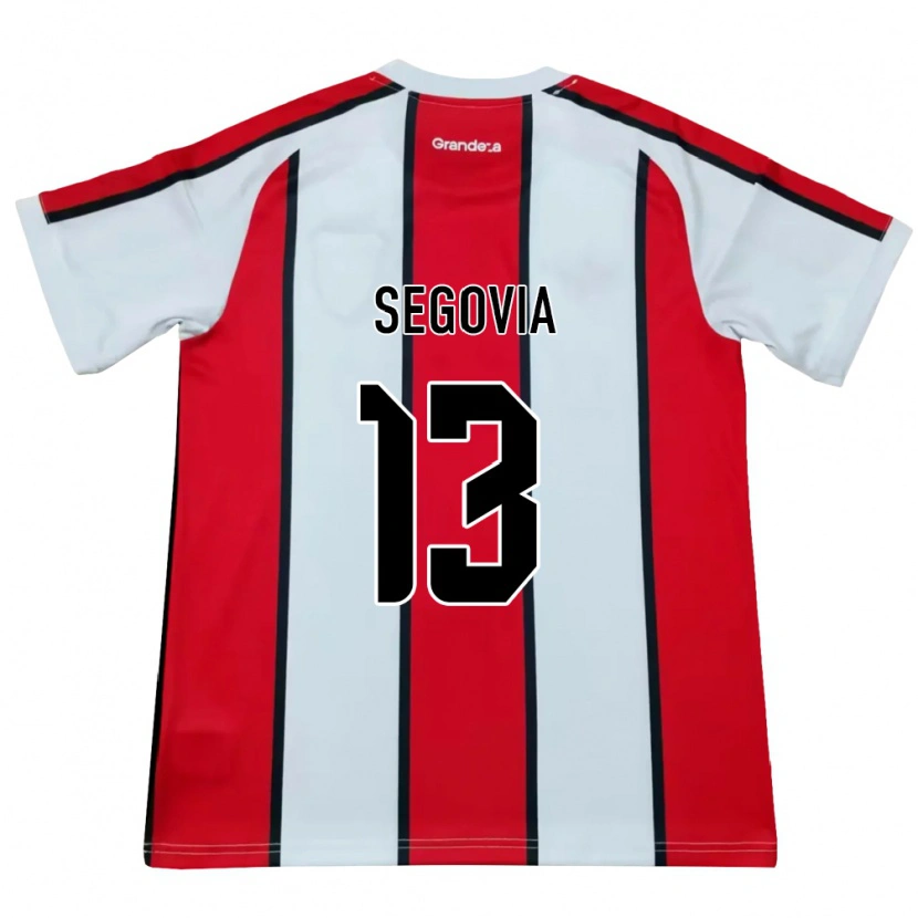 Danxen Herren Guillermo Segovia #13 Weiß Rot Schwarz Auswärtstrikot Trikot 2026/27 T-Shirt Österreich