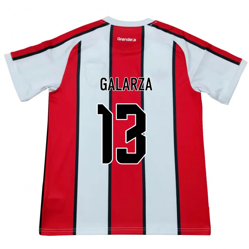 Danxen Herren Tomás Galarza #13 Weiß Rot Schwarz Auswärtstrikot Trikot 2026/27 T-Shirt Österreich