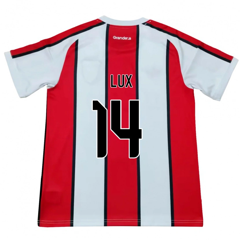 Danxen Herren German Lux #14 Weiß Rot Schwarz Auswärtstrikot Trikot 2026/27 T-Shirt Österreich