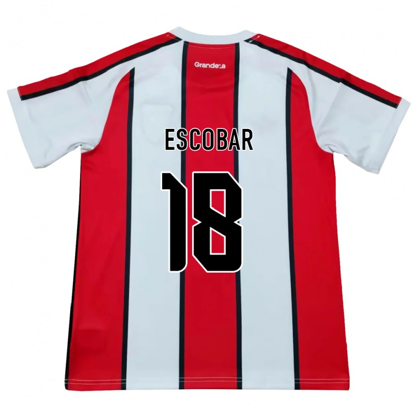 Danxen Herren Galo Escobar #18 Weiß Rot Schwarz Auswärtstrikot Trikot 2026/27 T-Shirt Österreich