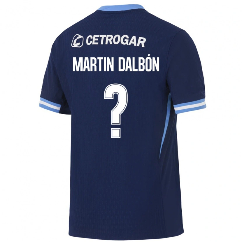 Danxen Herren Juan Martin Dalbón #0 Königsblau Hellblau Weiß Auswärtstrikot Trikot 2026/27 T-Shirt Österreich