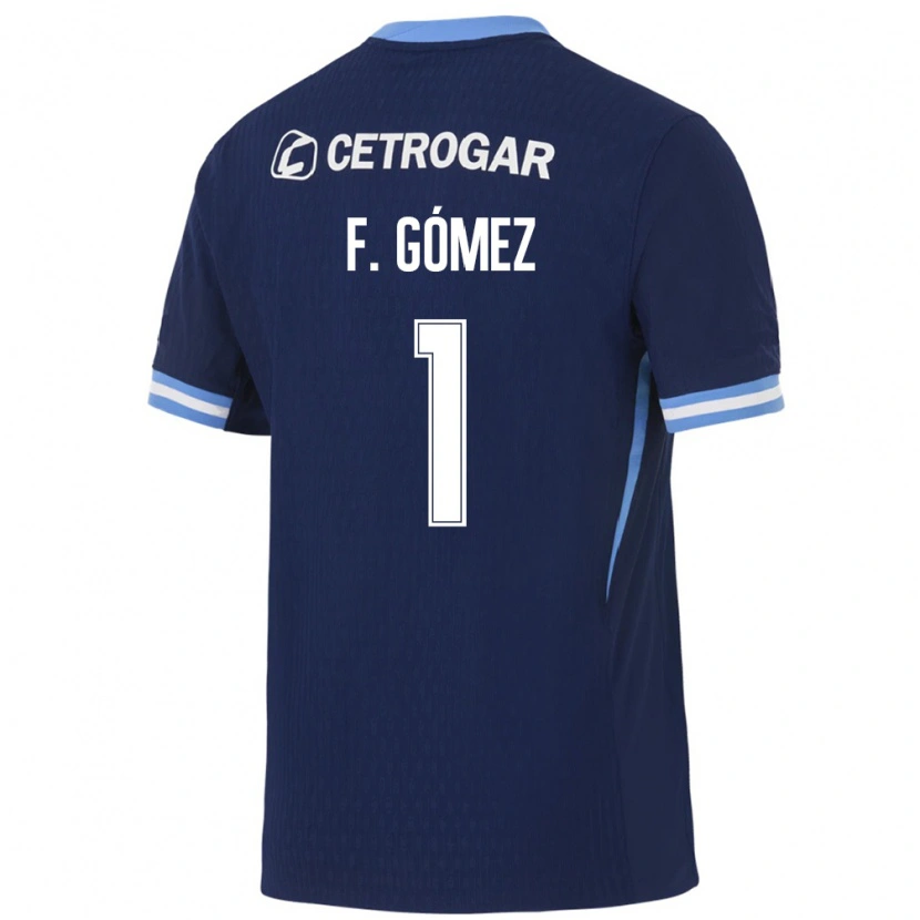 Danxen Herren Francisco Gómez #1 Königsblau Hellblau Weiß Auswärtstrikot Trikot 2026/27 T-Shirt Österreich
