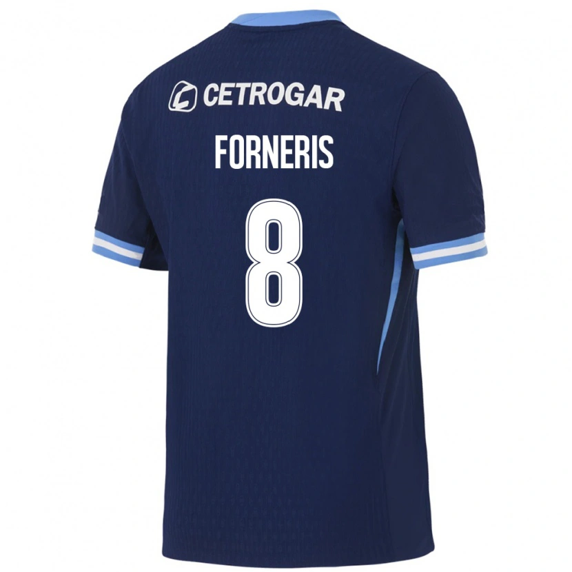 Danxen Herren Alan Forneris #8 Königsblau Hellblau Weiß Auswärtstrikot Trikot 2026/27 T-Shirt Österreich