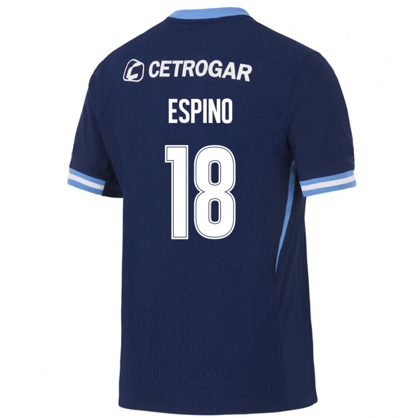 Danxen Herren Alfonso Espino #18 Königsblau Hellblau Weiß Auswärtstrikot Trikot 2026/27 T-Shirt Österreich