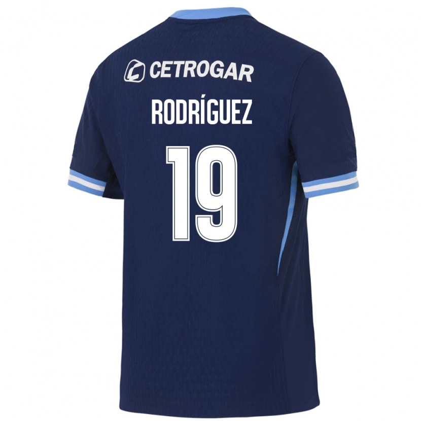 Danxen Herren Ignacio Rodríguez #19 Königsblau Hellblau Weiß Auswärtstrikot Trikot 2026/27 T-Shirt Österreich