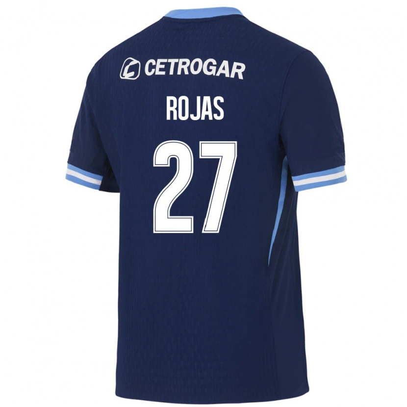 Danxen Herren Gabriel Rojas #27 Königsblau Hellblau Weiß Auswärtstrikot Trikot 2026/27 T-Shirt Österreich