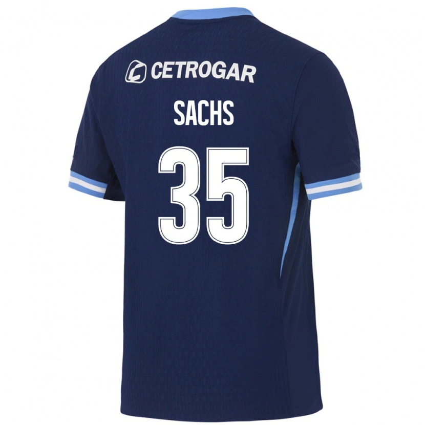 Danxen Herren Adriana Sachs #35 Königsblau Hellblau Weiß Auswärtstrikot Trikot 2026/27 T-Shirt Österreich