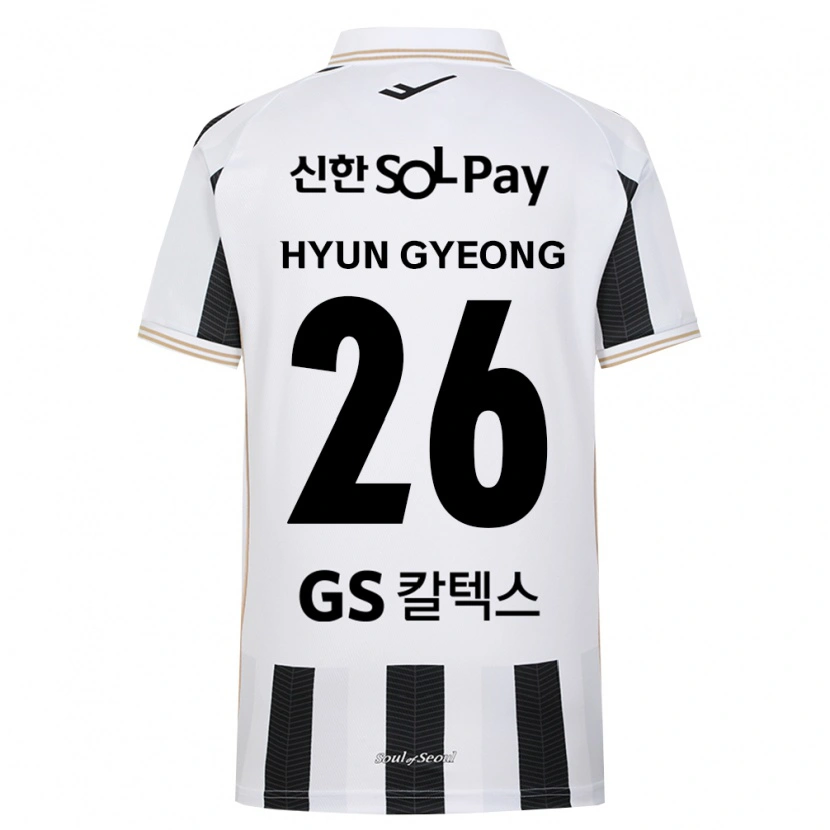 Danxen Herren Hyun-Gyeong Jeong #26 Schwarz Weiß Auswärtstrikot Trikot 2026/27 T-Shirt Österreich