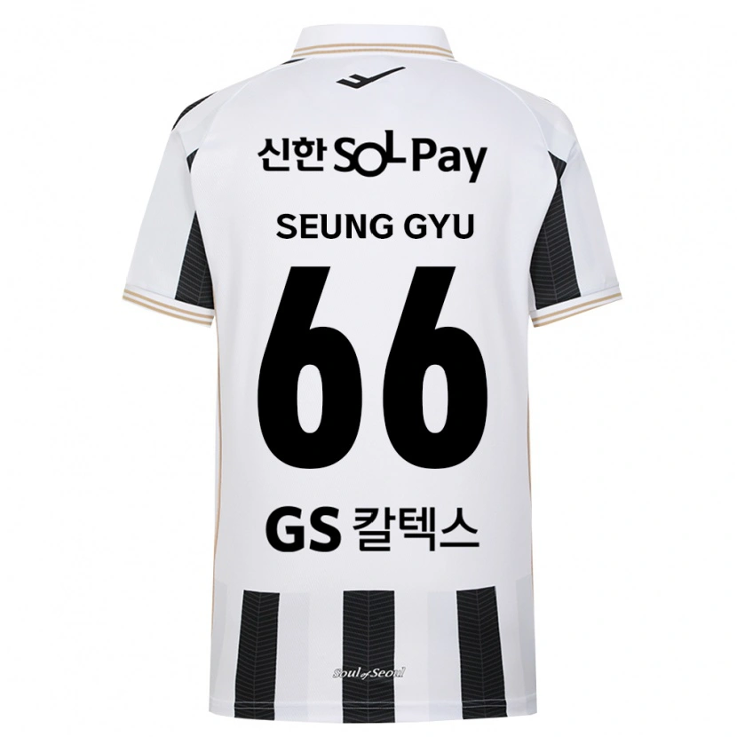 Danxen Herren Seung-Gyu Han #66 Schwarz Weiß Auswärtstrikot Trikot 2026/27 T-Shirt Österreich