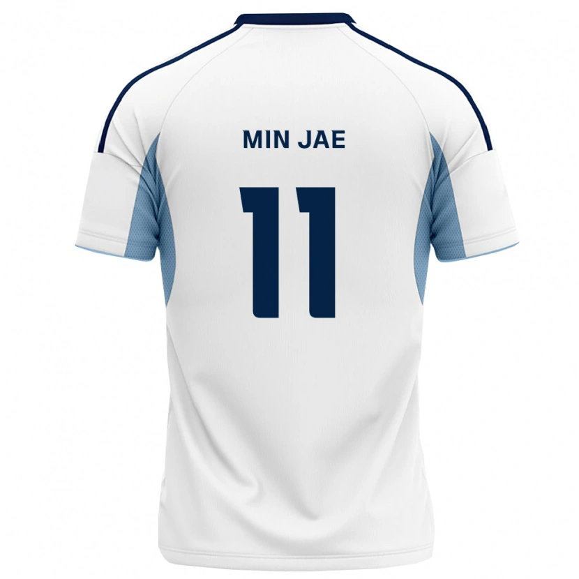 Danxen Herren Min-Jae Jo #11 Königsblau Weiß Auswärtstrikot Trikot 2026/27 T-Shirt Österreich