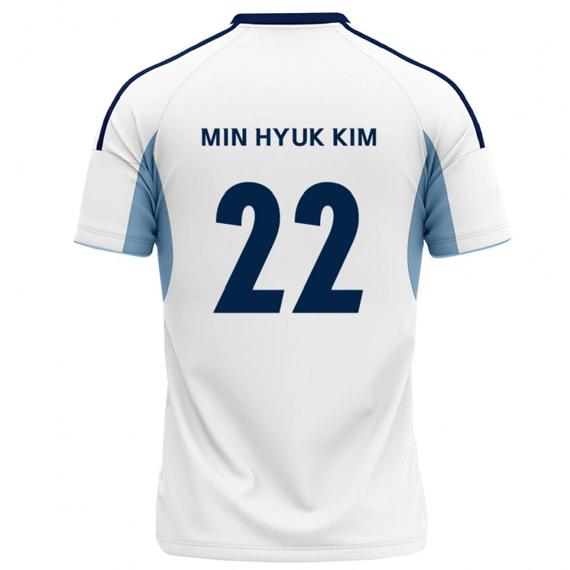 Danxen Herren Min-Hyuk Kim #22 Königsblau Weiß Auswärtstrikot Trikot 2026/27 T-Shirt Österreich