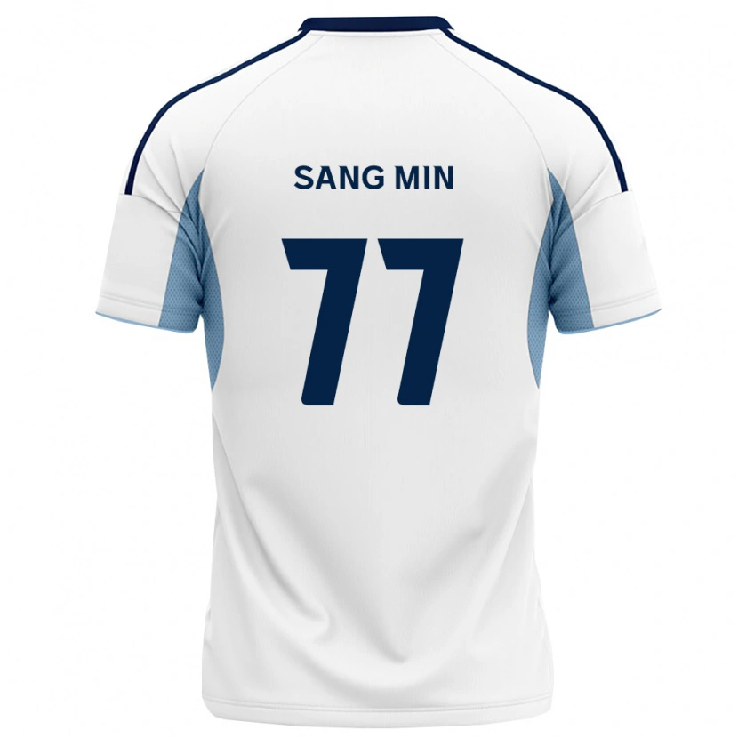 Danxen Herren Sang-Min Sim #77 Königsblau Weiß Auswärtstrikot Trikot 2026/27 T-Shirt Österreich