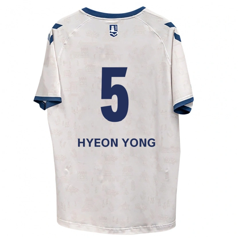 Danxen Herren Hyeon-Yong Lee #5 Königsblau Weiß Auswärtstrikot Trikot 2026/27 T-Shirt Österreich