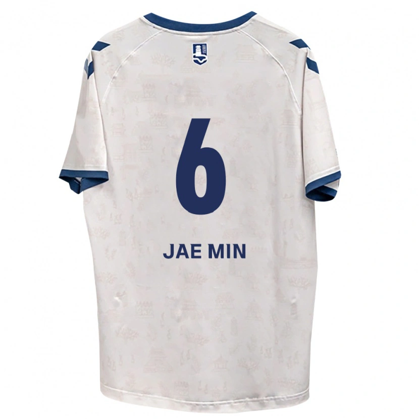Danxen Herren Jae-Min Chun #6 Königsblau Weiß Auswärtstrikot Trikot 2026/27 T-Shirt Österreich