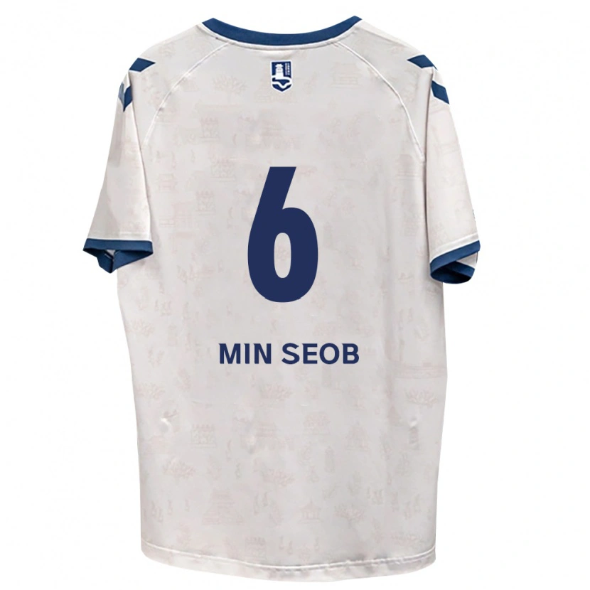Danxen Herren Min-Seob Song #6 Königsblau Weiß Auswärtstrikot Trikot 2026/27 T-Shirt Österreich