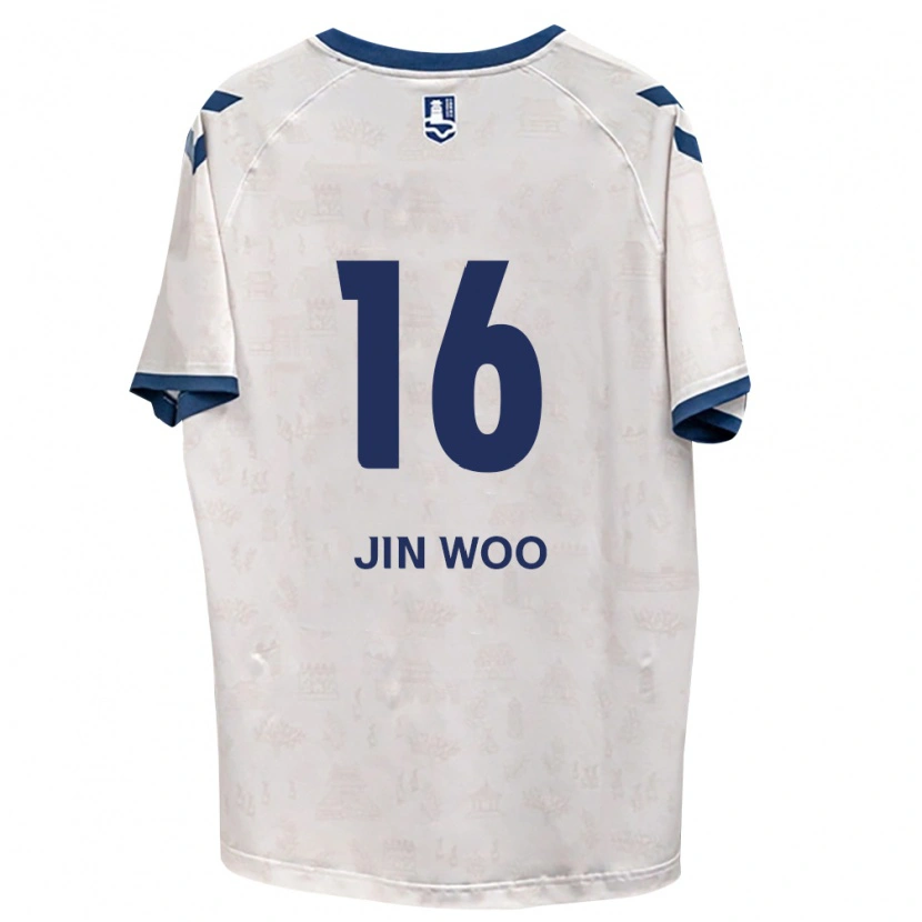 Danxen Herren Jin-Woo Jo #16 Königsblau Weiß Auswärtstrikot Trikot 2026/27 T-Shirt Österreich