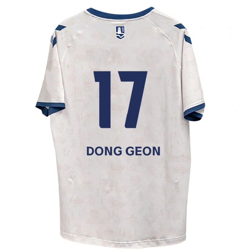 Danxen Herren Dong-Geon No #17 Königsblau Weiß Auswärtstrikot Trikot 2026/27 T-Shirt Österreich