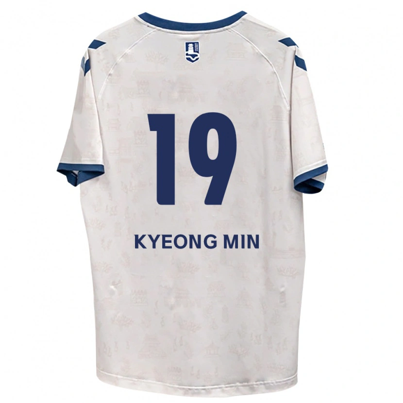 Danxen Herren Kyeong-Min Kim #19 Königsblau Weiß Auswärtstrikot Trikot 2026/27 T-Shirt Österreich