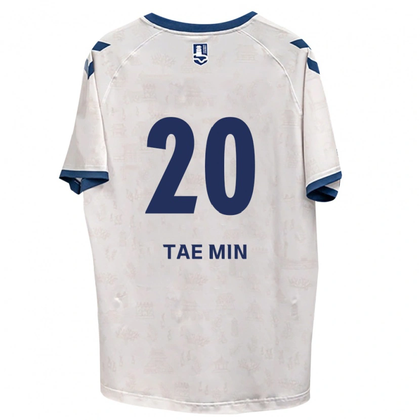 Danxen Herren Tae-Min Kim #20 Königsblau Weiß Auswärtstrikot Trikot 2026/27 T-Shirt Österreich