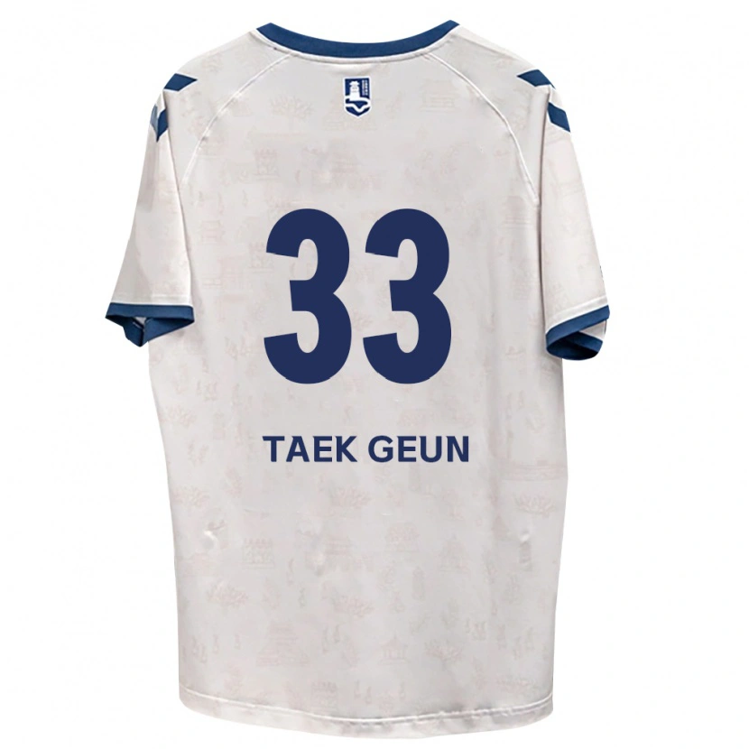 Danxen Herren Taek-Geun Lee #33 Königsblau Weiß Auswärtstrikot Trikot 2026/27 T-Shirt Österreich
