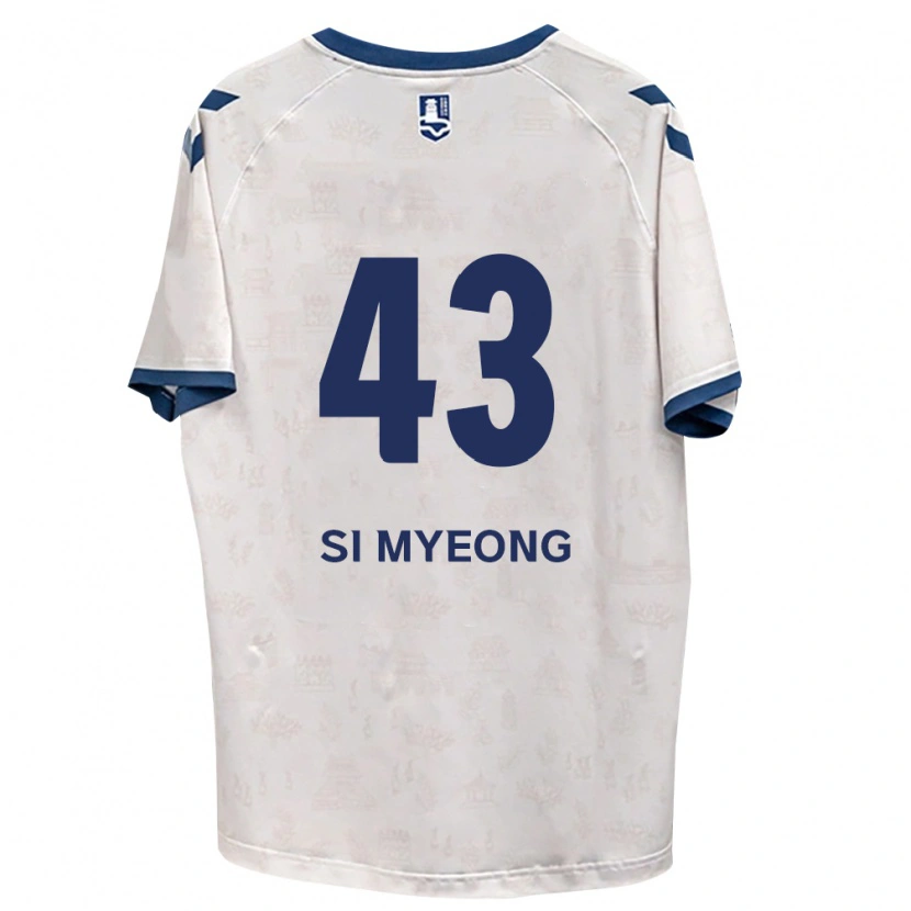 Danxen Herren Si-Myeong Lee #43 Königsblau Weiß Auswärtstrikot Trikot 2026/27 T-Shirt Österreich