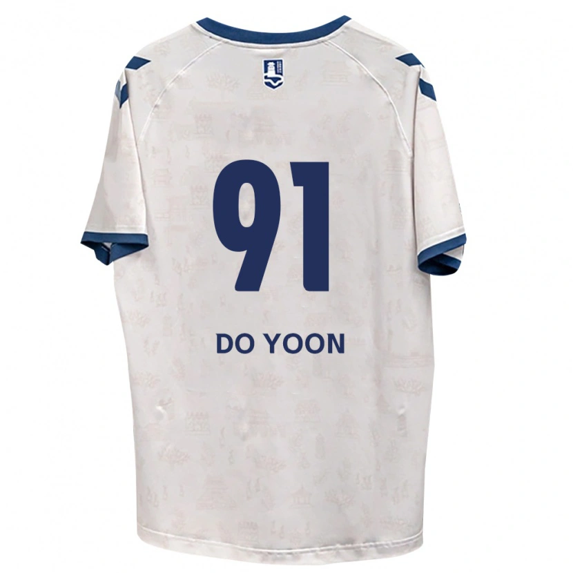 Danxen Herren Do-Yoon Kim #91 Königsblau Weiß Auswärtstrikot Trikot 2026/27 T-Shirt Österreich