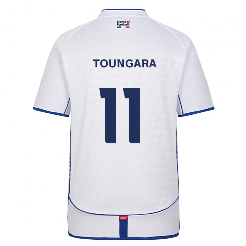 Danxen Herren Aboubacar Toungara #11 Schwarz Weiß Rot Auswärtstrikot Trikot 2026/27 T-Shirt Österreich