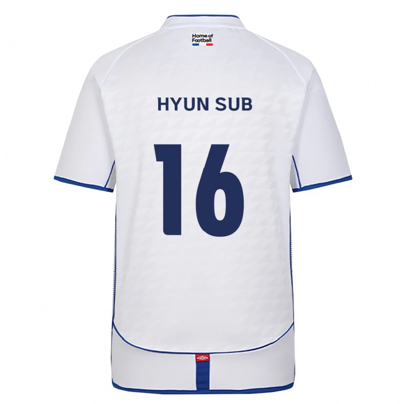 Danxen Herren Hyun-Sub Lim #16 Schwarz Weiß Rot Auswärtstrikot Trikot 2026/27 T-Shirt Österreich
