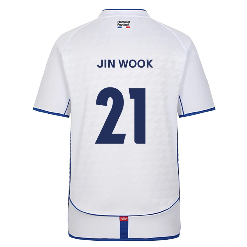 Danxen Herren Jin-Wook Yoo #21 Schwarz Weiß Rot Auswärtstrikot Trikot 2026/27 T-Shirt Österreich