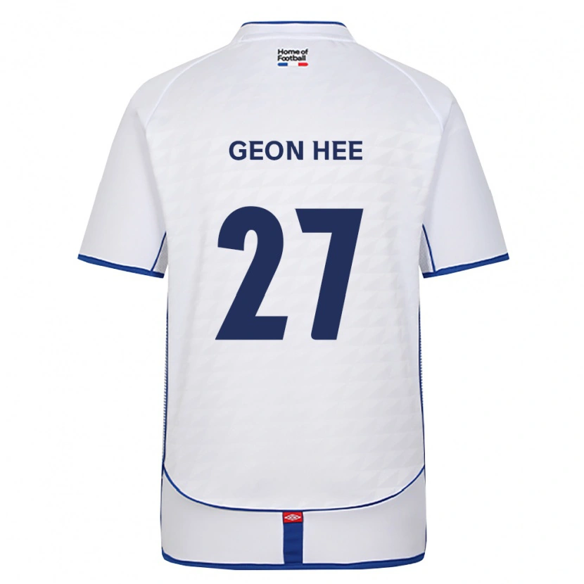 Danxen Herren Geon-Hee Lee #27 Schwarz Weiß Rot Auswärtstrikot Trikot 2026/27 T-Shirt Österreich