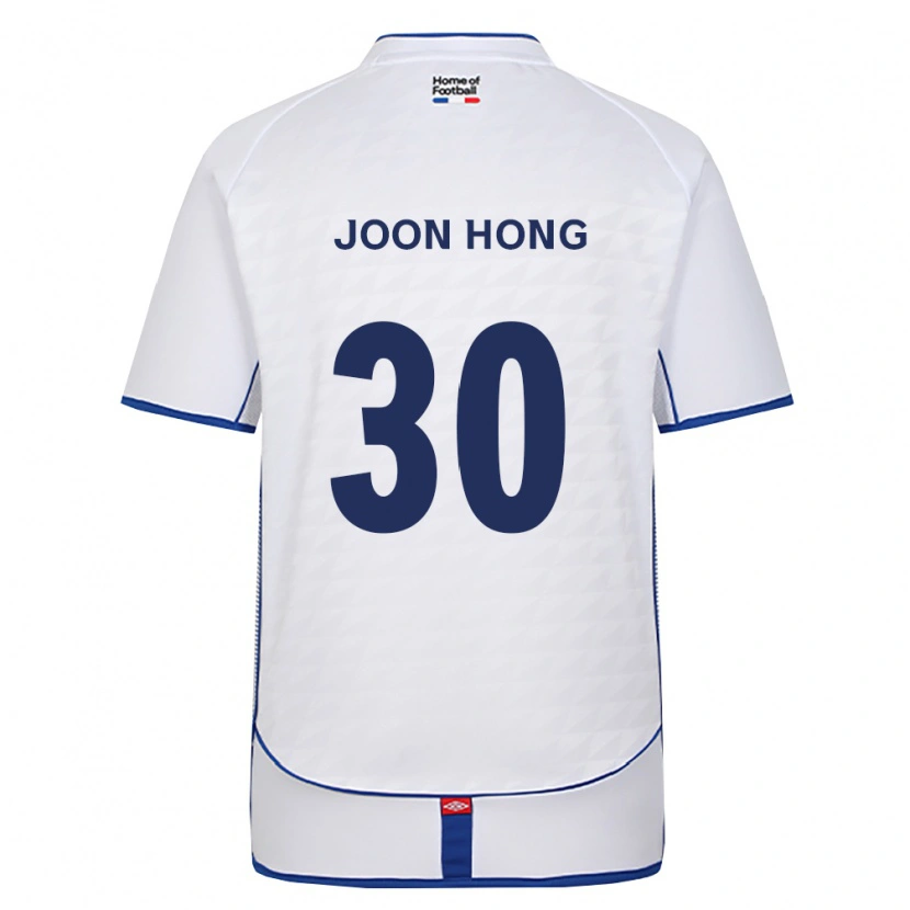 Danxen Herren Joon-Hong Kim #30 Schwarz Weiß Rot Auswärtstrikot Trikot 2026/27 T-Shirt Österreich