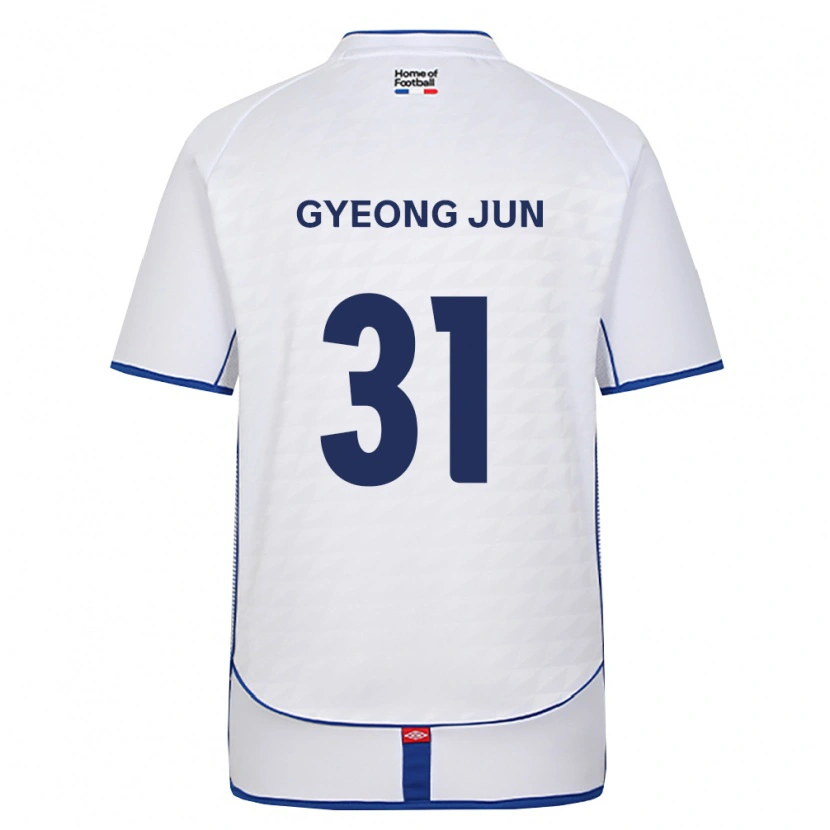 Danxen Herren Gyeong-Jun Lee #31 Schwarz Weiß Rot Auswärtstrikot Trikot 2026/27 T-Shirt Österreich