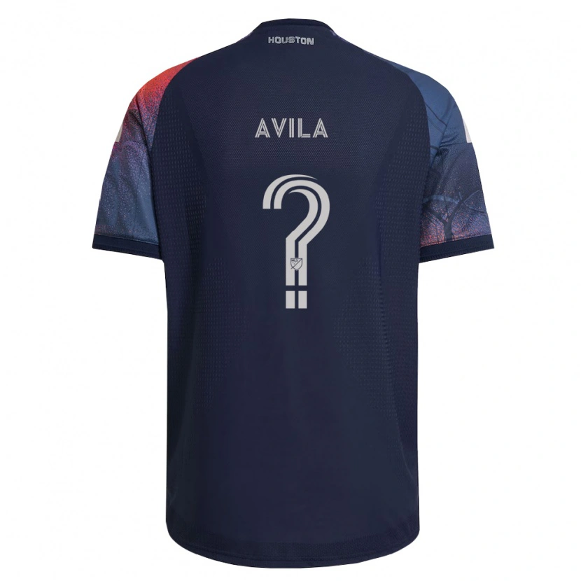 Danxen Herren Beto Avila #0 Tiefblau Weiß Orange Auswärtstrikot Trikot 2026/27 T-Shirt Österreich