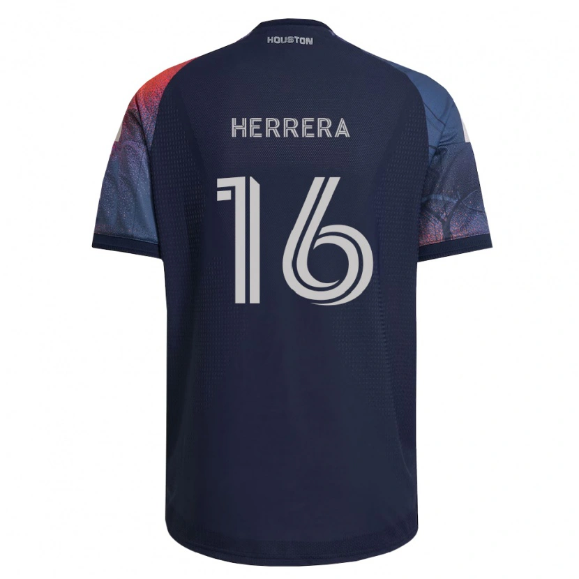 Danxen Herren Héctor Herrera #16 Tiefblau Weiß Orange Auswärtstrikot Trikot 2026/27 T-Shirt Österreich