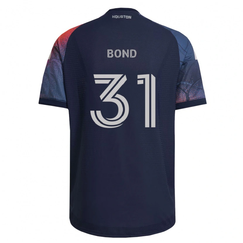 Danxen Herren Jonathan Bond #31 Tiefblau Weiß Orange Auswärtstrikot Trikot 2026/27 T-Shirt Österreich