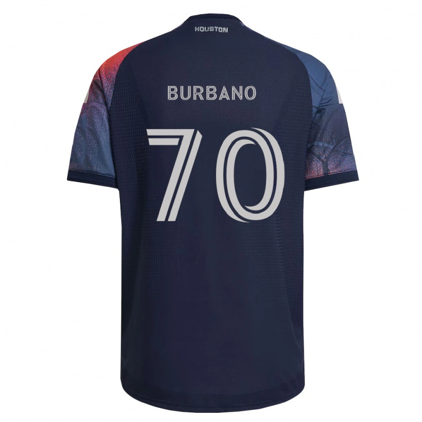 Danxen Herren Jordy Burbano #70 Tiefblau Weiß Orange Auswärtstrikot Trikot 2026/27 T-Shirt Österreich