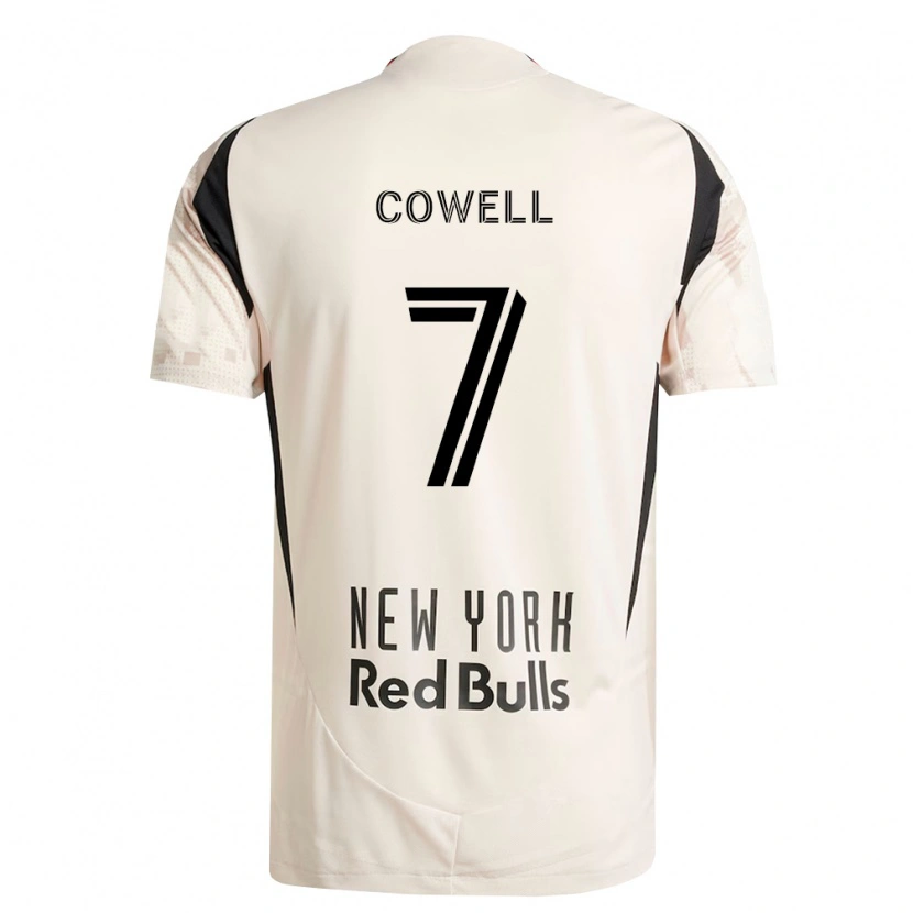Danxen Herren Cade Cowell #7 Off-Weiß Rot Schwarz Auswärtstrikot Trikot 2026/27 T-Shirt Österreich
