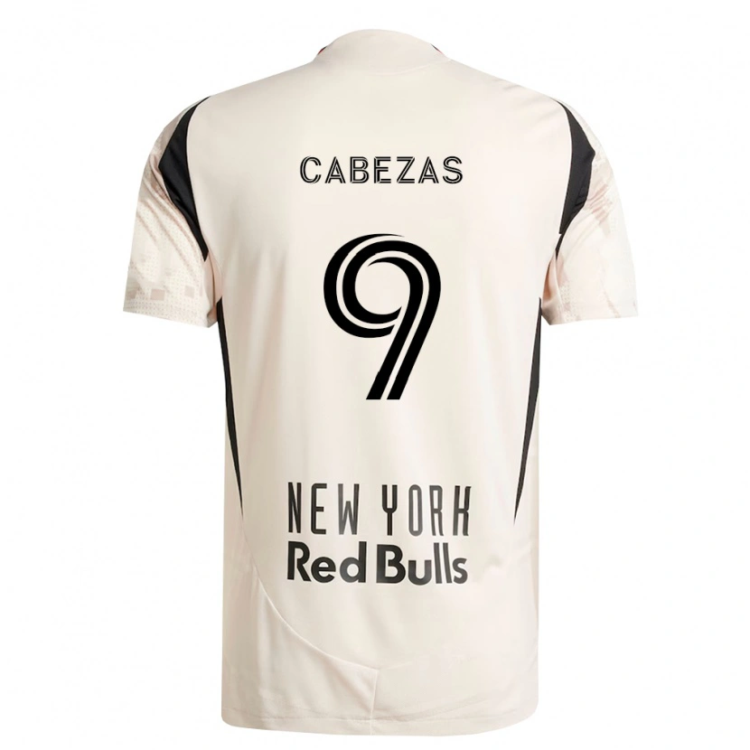 Danxen Herren Jorge Cabezas #9 Off-Weiß Rot Schwarz Auswärtstrikot Trikot 2026/27 T-Shirt Österreich