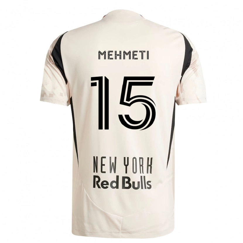 Danxen Herren Adri Mehmeti #15 Off-Weiß Rot Schwarz Auswärtstrikot Trikot 2026/27 T-Shirt Österreich