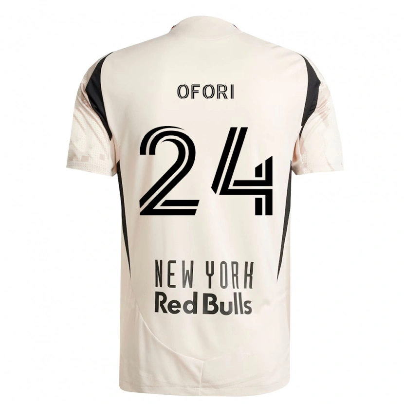 Danxen Herren Curtis Ofori #24 Off-Weiß Rot Schwarz Auswärtstrikot Trikot 2026/27 T-Shirt Österreich