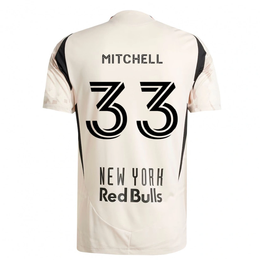 Danxen Herren Roald Mitchell #33 Off-Weiß Rot Schwarz Auswärtstrikot Trikot 2026/27 T-Shirt Österreich